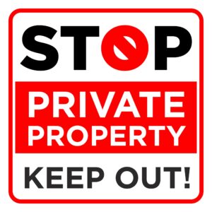 private property