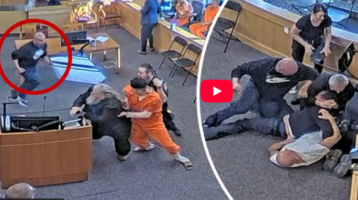 courtroom brawl