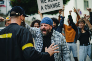 protester
