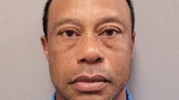 tiger woods mugshot via WPBF/Martin County Sheriff's Office